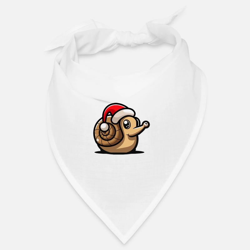 Snail Christmas Bandana