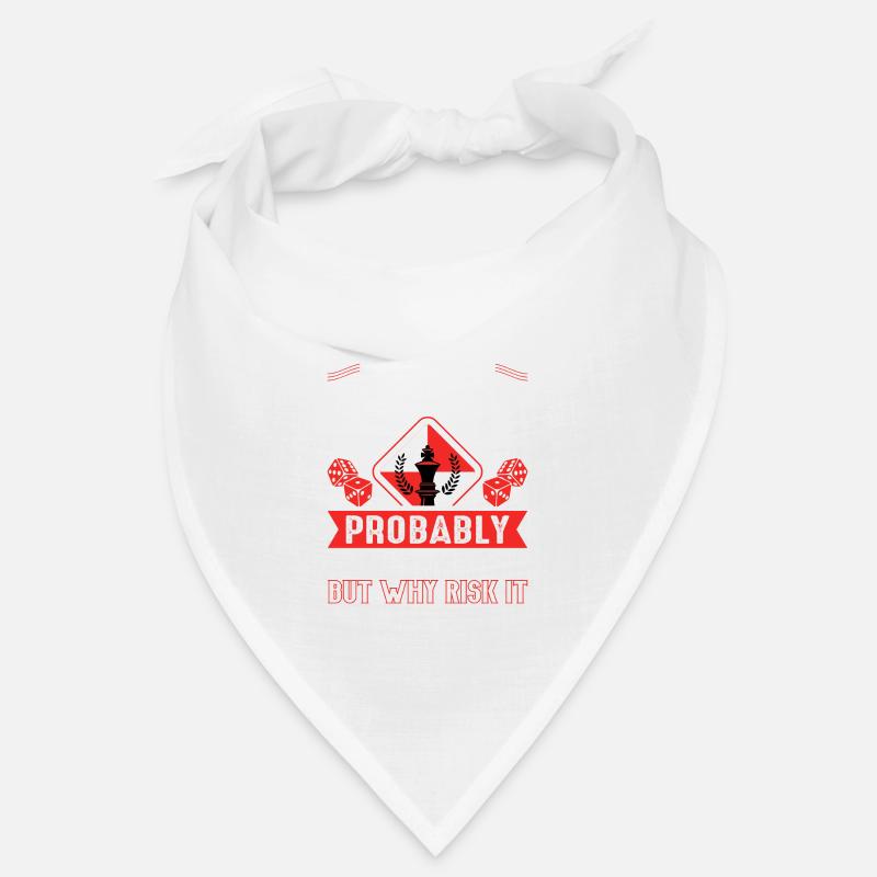 Brettspiele - Bandana - Weiß
