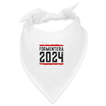 Formentera 2024 - Bandana - Weiß - Vorne