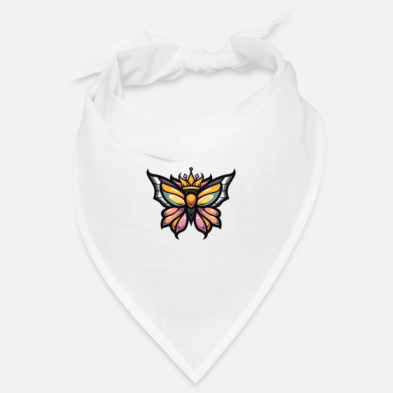 Butterfly Comic Crown Bandana