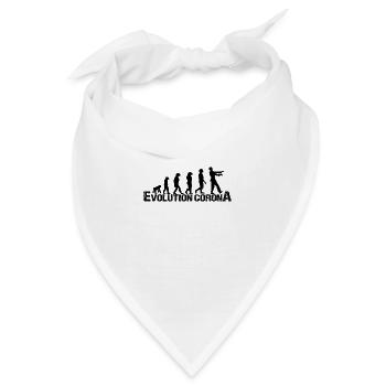 Corona - Bandana - Weiß - Vorne