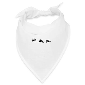 Bla Bla Bla - Bandana - Weiß - Vorne