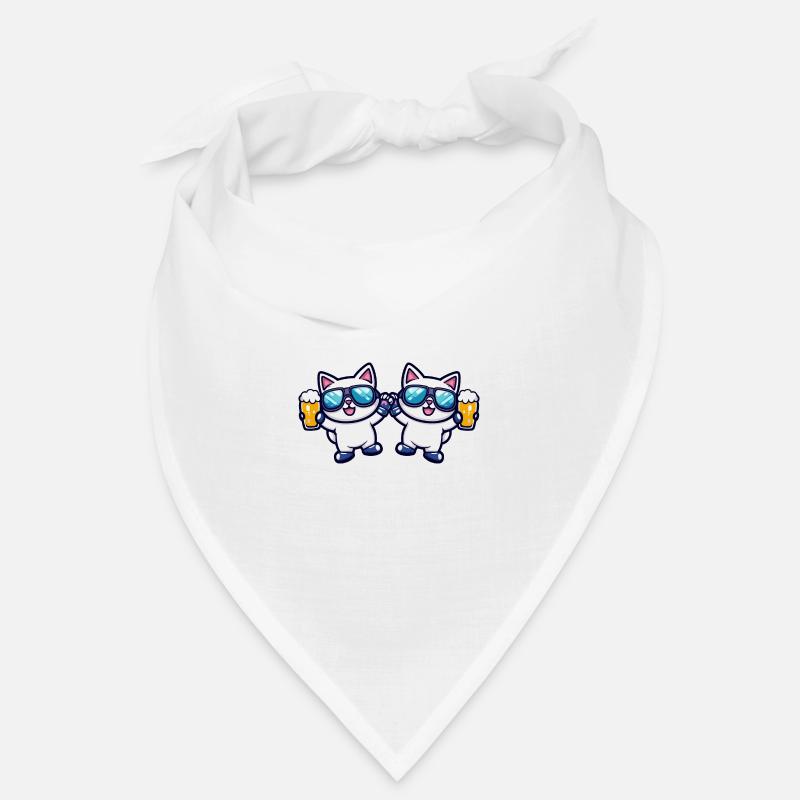 Katze Ski Team Bier Bandana