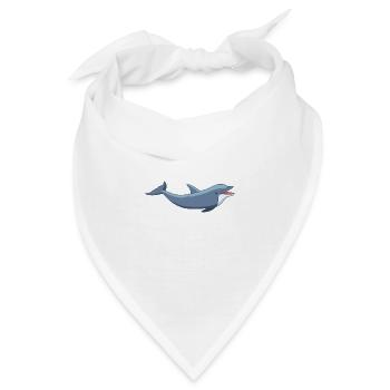 Meerestiere - Bandana - Weiß - Vorne