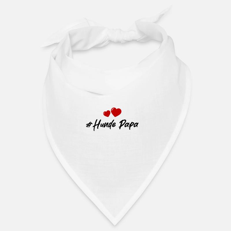 Papa chien Bandana