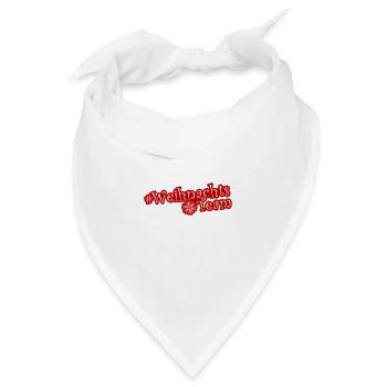 Weihnachts Team Weihnachtsfeier - Bandana - Weiß - Vorne