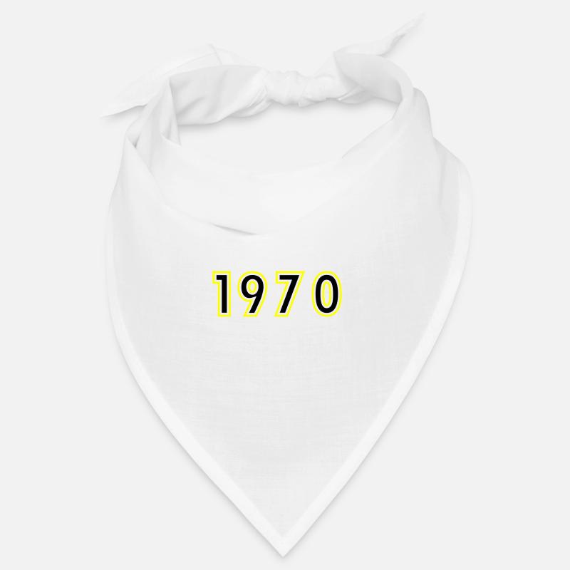 1970 Année Anniversaire Bandana