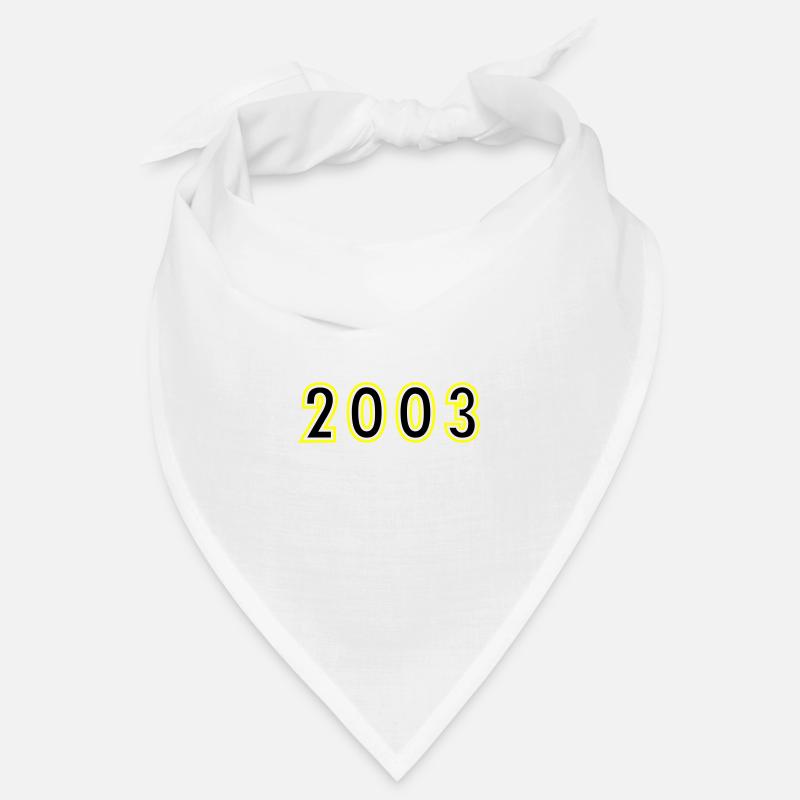 2003 Jahr Geburtstag Bandana