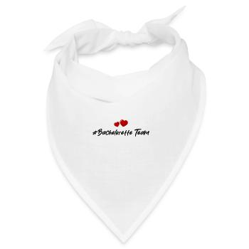 bachelorette team herz - Bandana - Weiß - Vorne