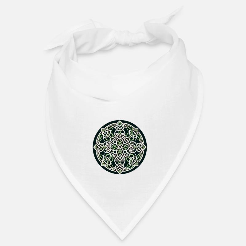 Entrelacs celtiques éternels Mandala Art 2 Bandana