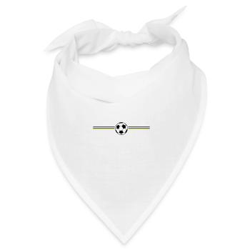Fussball Meisterschaft Deutschland - Bandana - Weiß - Vorne