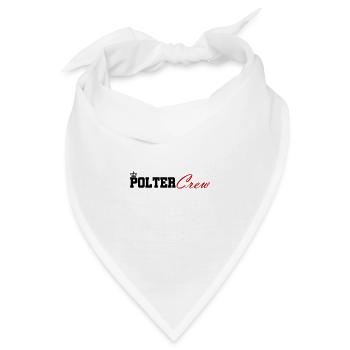 Polter Crew Verlobung Hochzeit - Bandana - Weiß - Vorne