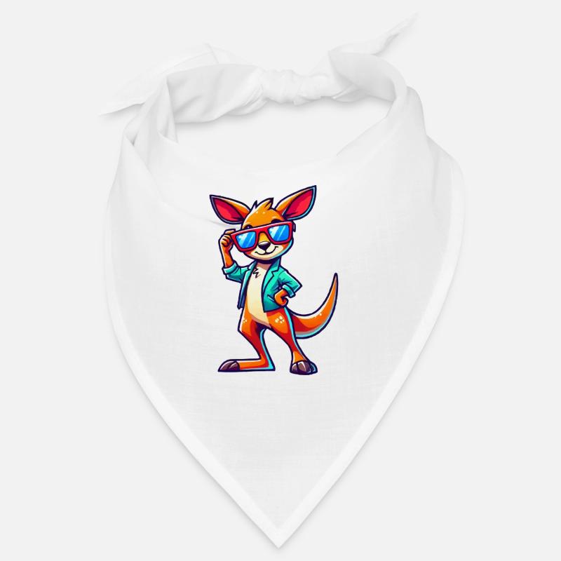 Kangaroo Comic Sonnenbrille Bandana