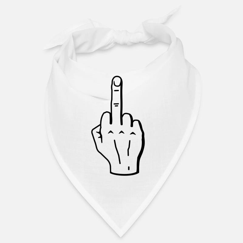 doigt du milieu Bandana