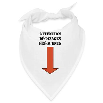 humour_01 - Bandana - Weiß - Vorne