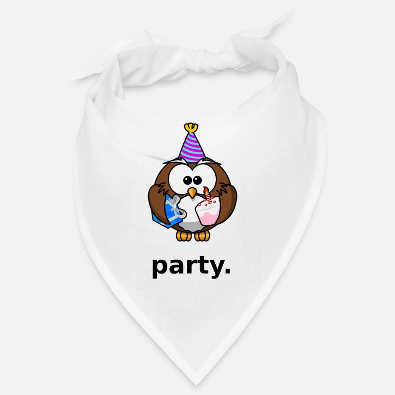 Party Eule Bandana