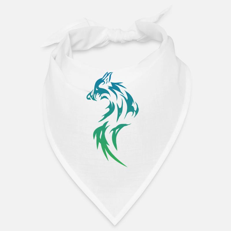 Wolfsilhoutte Bandana