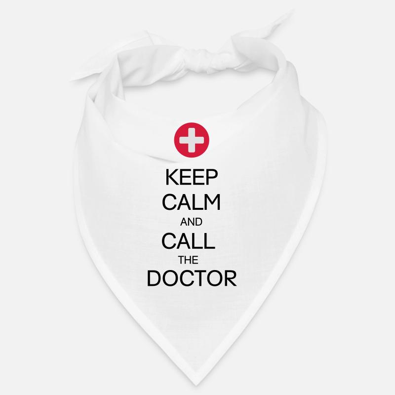KEEP CALM AND CALL THE DOCTOR Bandana