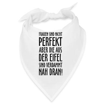 Die Frauen aus der Eifel - Bandana - Weiß - Vorne