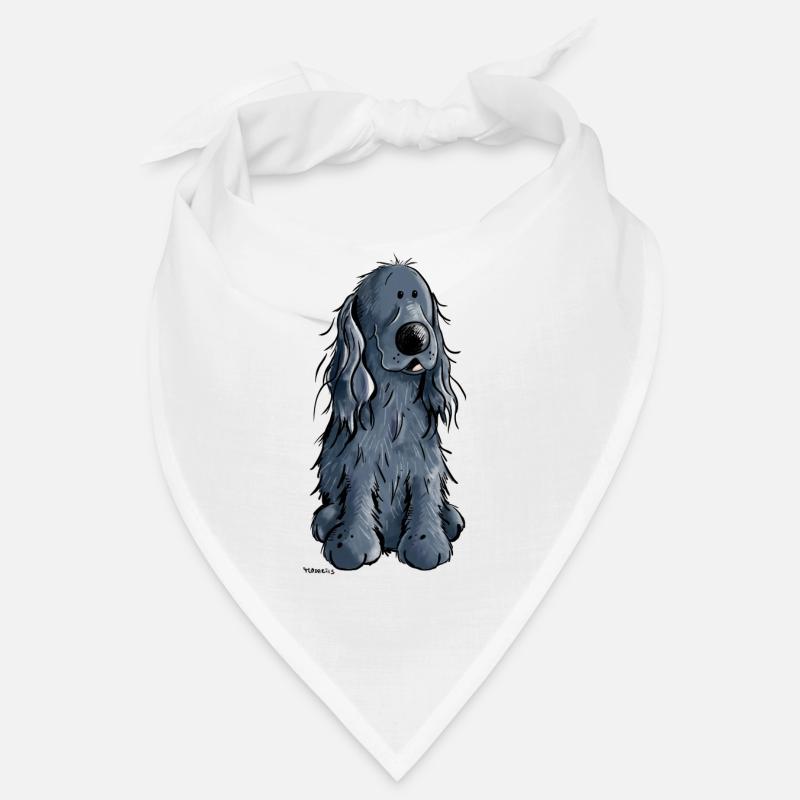 Süßer Cocker Spaniel - Bandana - Weiß