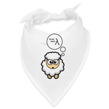 Es ist noch Lamm da - Bandana - Weiß - Vorne