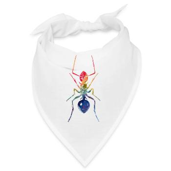 Ameise - Bandana - Weiß - Vorne