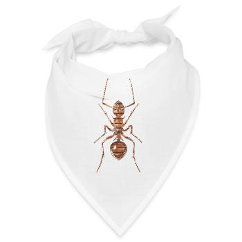 Ameise - Bandana - Weiß - Vorne