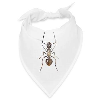 Ameise - Bandana - Weiß - Vorne