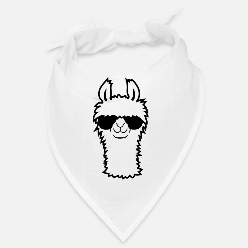Fluffy Llama Cool Bandana