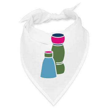 Salz und Pfeffer - Bandana - Weiß - Vorne