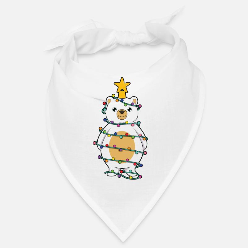 Arbre de Noël de l’ours polaire Bandana