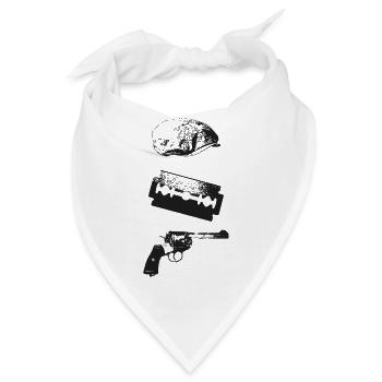 Birmingham Gangster 1920 - Bandana - Weiß - Vorne