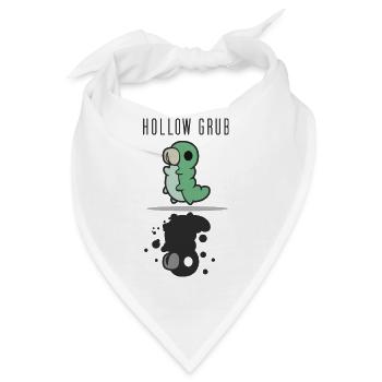 Hohle Larve _ Leere Larve _ Hohler Ritter - Bandana - Weiß - Vorne