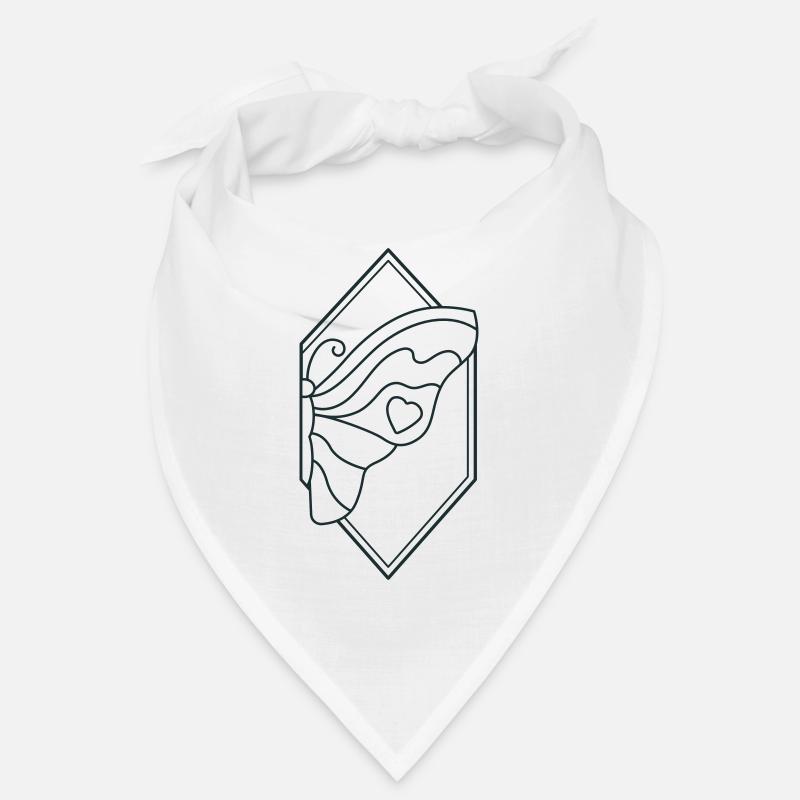 ein halber Schmetterling Bandana
