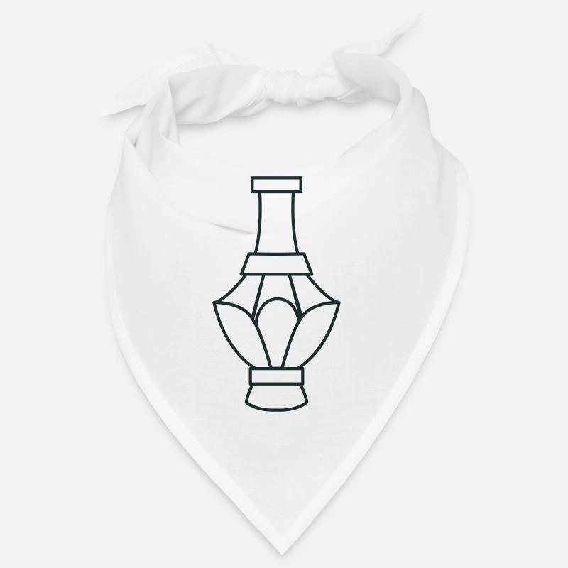 vase de maintien de fleurs sculptées Bandana