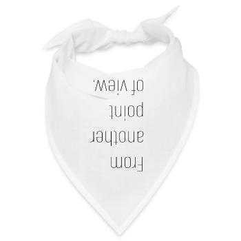From Another Point Of View – Perspektive - Bandana - Weiß - Vorne