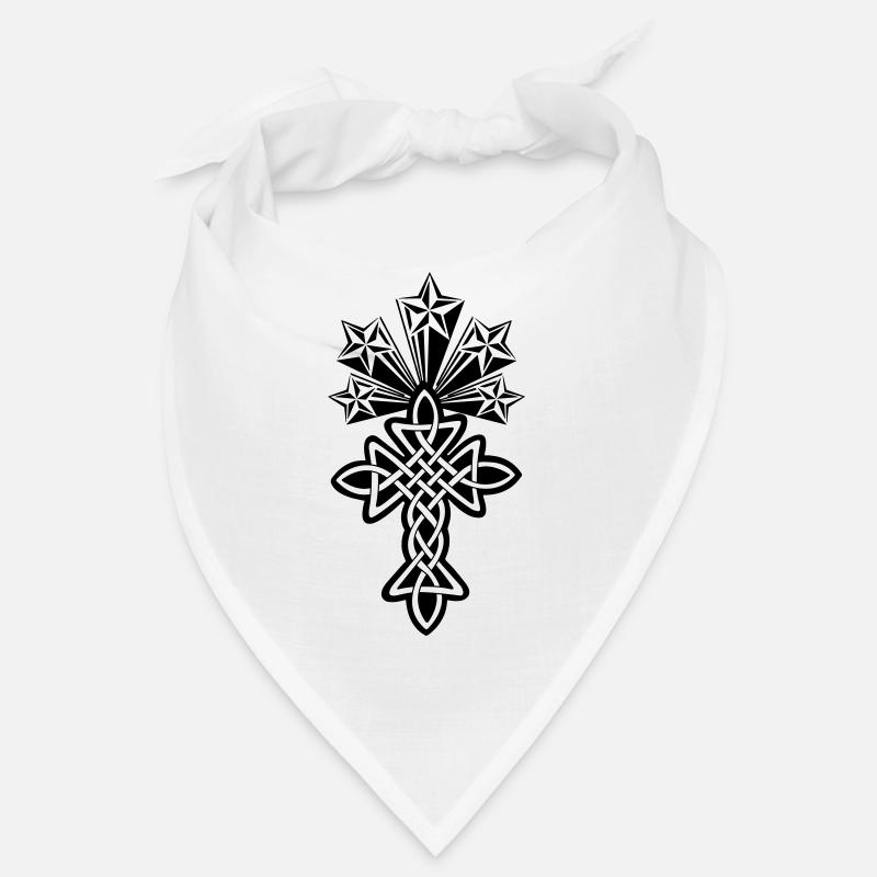 Celtic cross five stars Bandana