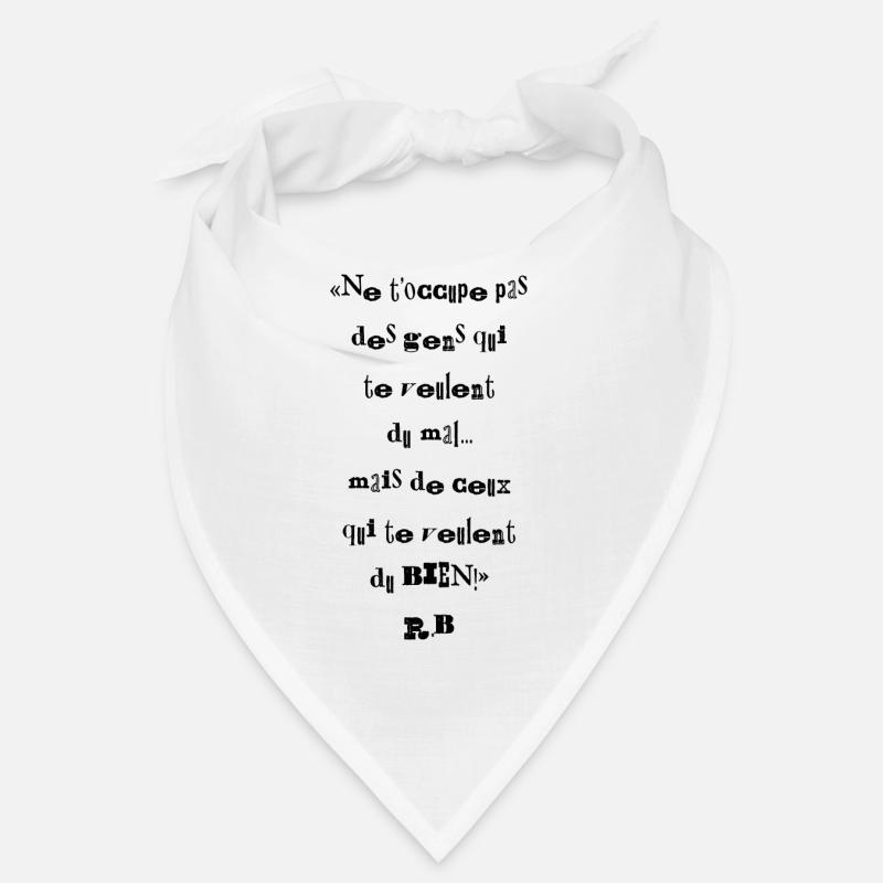 les petites phrases pour réfléchir Bandana