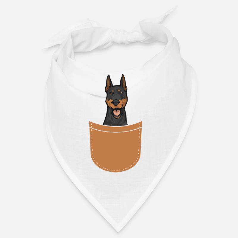 Dobermann Pinscher Hund Dobie Bandana