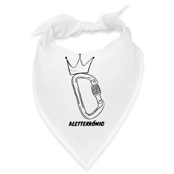 KletterKönig - Bandana - Weiß - Vorne