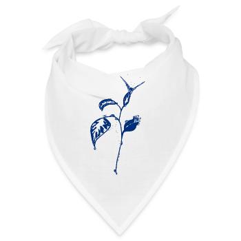 Im Garten - Bandana - Weiß - Vorne