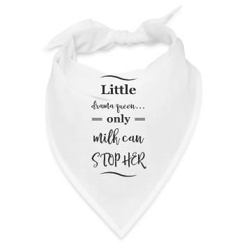 Drama Queen Babysprüche - Bandana - Weiß - Vorne