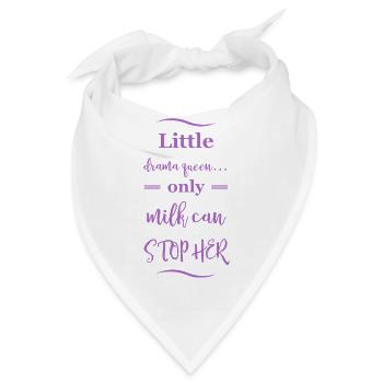 Babysprüche - Bandana - Weiß - Vorne