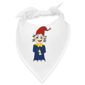 kasper - Bandana - Weiß - Vorne
