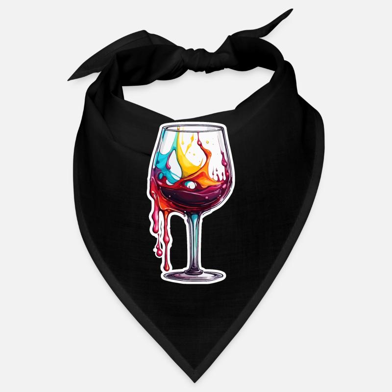 Vin / Raisins / Alcool / Boire / Déguster Bandana