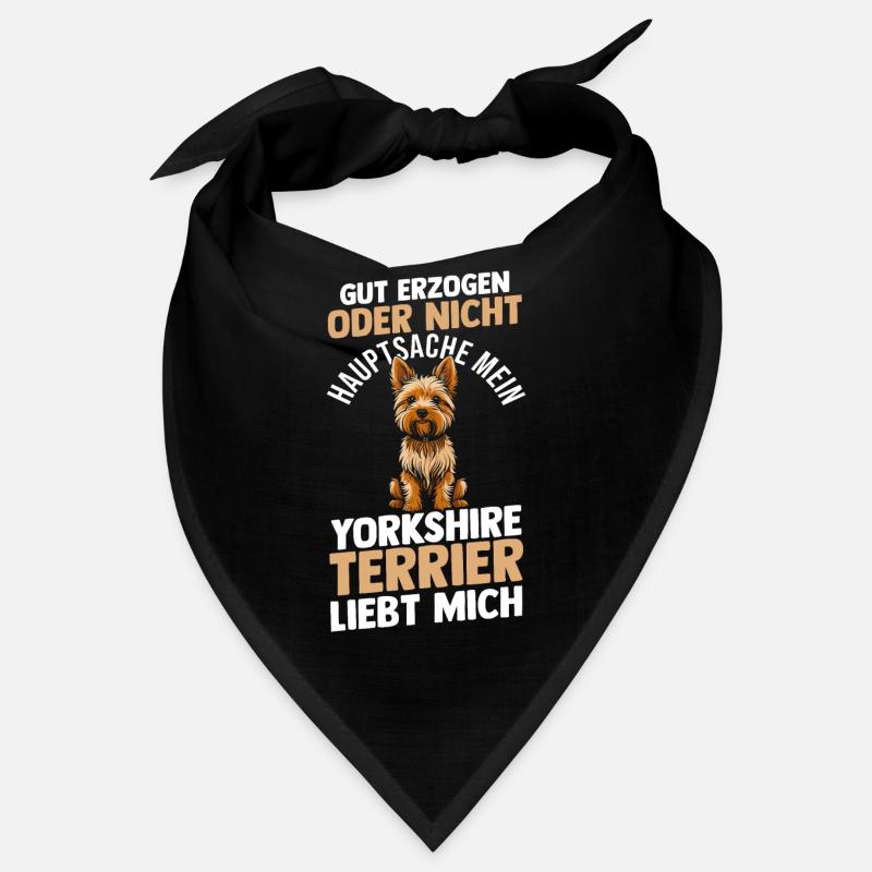 Hund Yorkshire Terrier Bandana