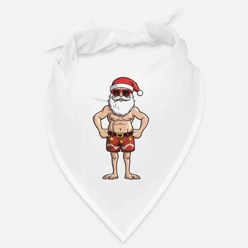 Beach Santa Claus Bandana