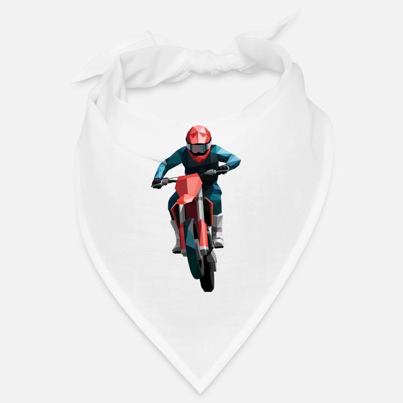 Motocross - Cool Motorcycle Logo Bandana