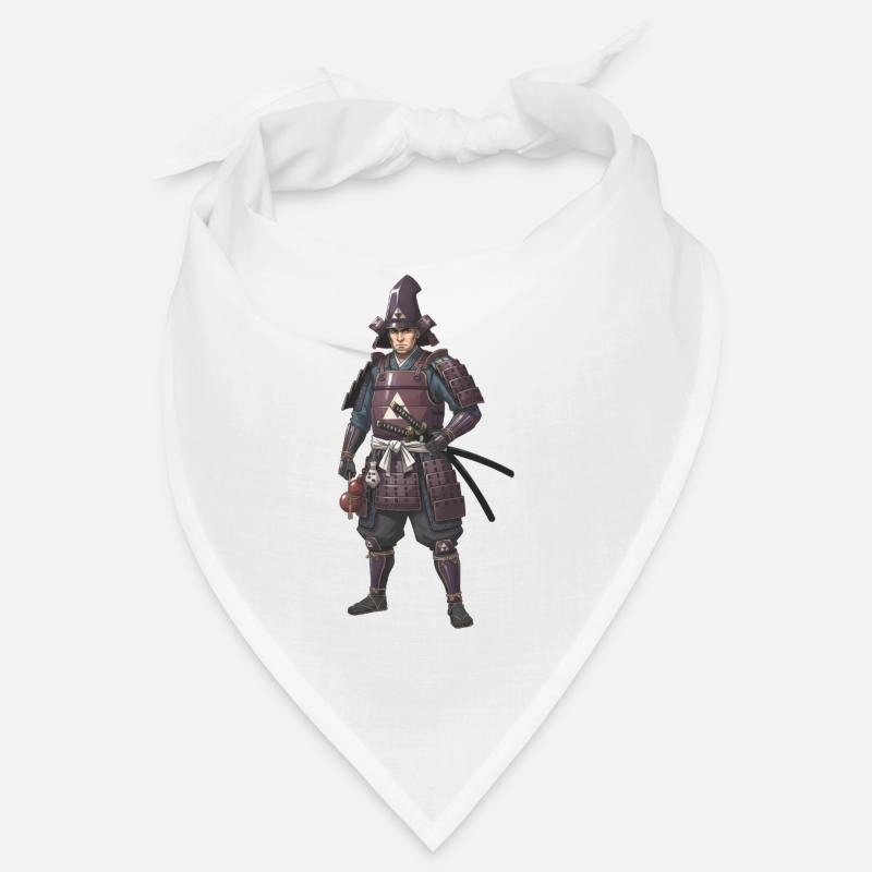 Purple Armored Samurai Sengoku Bandana