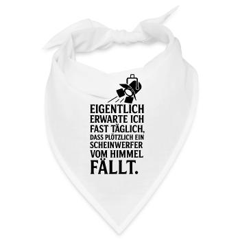 scheinwerfer vom himmel  - Bandana - Weiß - Vorne